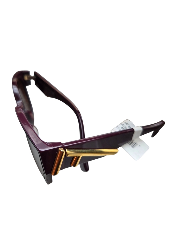 Fendi Purple Oversized Cat Eye Sunglasses main image 11